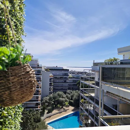Elegant 2-room With Panoramic Sea View & Pool * Антіб
